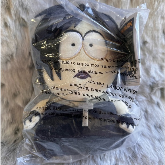 SOUTH PARK GOTH KID HENRIETTA 8" PHUNNY PLUSH BY KIDROBOT - Picture 3 of 3